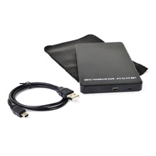 2.5 USB 2.0 External SATA HDD Enclosure (Black) - Supports up to 4TB!