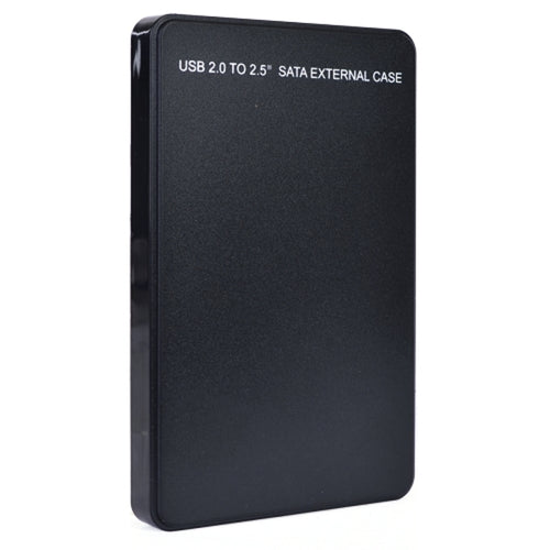 2.5 USB 2.0 External SATA HDD Enclosure (Black) - Supports up to 4TB!