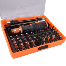 53-Piece Screwdriver Tool Kit w/Assorted Bits Tweezers 2 Extension Bars & Case - WT8027