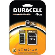DANE-ELEC DA-3IN1-04G-R 4GB Class 4 microSD(TM) Card