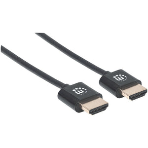 MANHATTAN 394369 Ultra-Thin High-Speed HDMI(R) Cable with Ethernet (6ft)