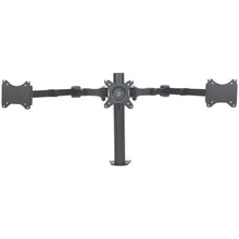 MANHATTAN 461115 LCD Monitor Mount with Double-Link Swing Arms (Supports 3 Monitors)