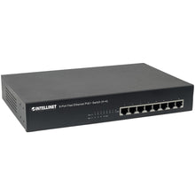 INTELLINET 561075 8-Port Fast Ethernet PoE+ Switch
