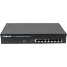 INTELLINET 561075 8-Port Fast Ethernet PoE+ Switch