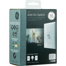 GE 12728 Z-Wave(R) 3-Way In-Wall Add-on Toggle Switch