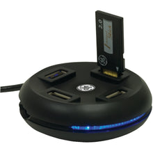 GE 98209 4-Port Round USB 2.0 Hub