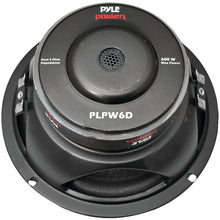 PYLE PLPW6D Power Series Dual Voice-Coil 4ohm Subwoofer (6.5, 600 Watts)
