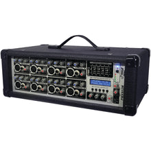 PYLE PRO PMX802M 8-Channel, 800-Watt Powered Mixer with MP3 Input