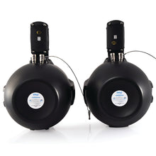 PYLE PLMRWB65LEB Hydra Series 2-Way Wakeboard Speakers with Programmable LED Lights (6.5)