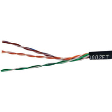 VERICOM MBW5U-01440 CAT-5E UTP Solid Riser CMR Cable, 1,000ft (Black)