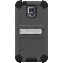 TRIDENT KN-SSGXS5-GY000 Samsung(R) Galaxy S(R) 5 Kraken(R) A.M.S. Series Case with Belt Clip Holster (Gray)