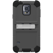 TRIDENT KN-SSGXS5-GY000 Samsung(R) Galaxy S(R) 5 Kraken(R) A.M.S. Series Case with Belt Clip Holster (Gray)