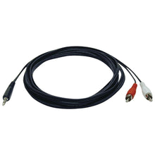 TRIPP LITE P314-006 3.5mm Stereo to 2 RCA Audio Y-Splitter Adapter (6ft)