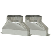 DEFLECTO DGT36 Galvanized Round Transition (6)