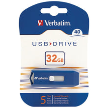 VERBATIM 97408 USB Flash Drive, Blue (32GB)