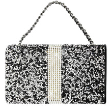 Reiko REIKO HORIZONTAL DIAMONDS POUCH IPHONE6/ 6S BLACK (5.84X3.04X0.67 INCHES PLUS)