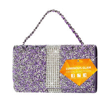 Reiko REIKO HORIZONTAL DIAMONDS POUCH IPHONE6/ 6S PLUS PURPLE (6.62X3.46X0.68 INCHES PLUS)