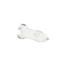 Reiko USB & TYPE C 2A5V DUAL PORT CAR CHARGER WHITE