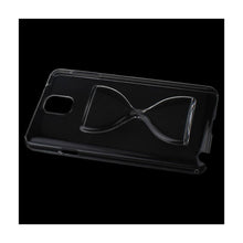 Reiko Design Clear Protector Cover Samsung Galaxy Note3 Black Sandglass
