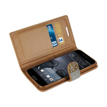Reiko Bling Diamond Flip Case HTC One A9 Gold