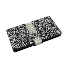 Reiko Bling Diamond Flip Case ZTE Warp Elite N9518 Black