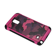 Reiko Design Hybrid Leather Protector Cover Samsung Galaxy Note 4 Pink Camouflage Design