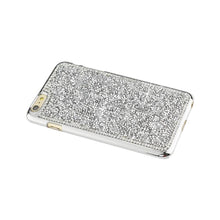 Reiko iPhone6/6S Plus 5.5inch Diamond Protector Cover Silver With Beauty Glitter Rhinestone