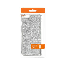 Reiko iPhone6/6S Plus 5.5inch Diamond Protector Cover Silver With Beauty Glitter Rhinestone