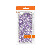 Reiko iphone6/6s 4.7inch Diamond Protector Cover Purple With Beauty Glitter Rhinestone