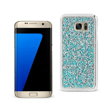 Reiko Samsung Galaxy S7 Edge Diamond Protector Cover Blue