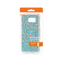 Reiko Samsung Galaxy S7 Edge Diamond Protector Cover Blue