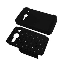 Reiko Diamond Hybrid Protector Cover Alcatel Onetouch Evolve 2 4037T Black