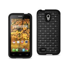 Reiko Diamond Hybrid Protector Cover Alcatel Onetouch Conquest Black
