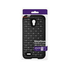 Reiko Diamond Hybrid Protector Cover Alcatel Onetouch Conquest Black