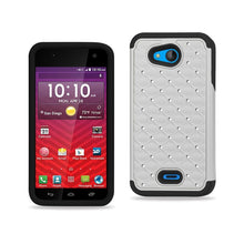 Reiko Diamond Hybrid Protector Cover Kyocera Hydro Wave/ Hydro Wav Hydro Air/ C6740 Black White