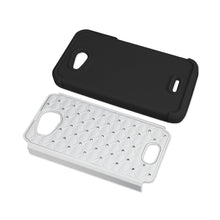 Reiko Diamond Hybrid Protector Cover Kyocera Hydro Wave/ Hydro Wav Hydro Air/ C6740 Black White