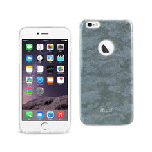 Reiko iPhone 6/6S Plus 5.5 Bumper Design TPU case Camouflage Blue PC + TPU Case