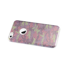 Reiko iPhone 6/6S Plus 5.5 Bumper Design TPU case Camouflage Purpl PC + TPU Case