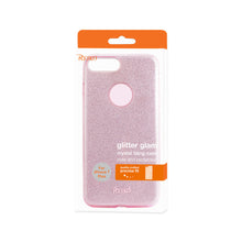 Reiko REIKO IPHONE 7 PLUS SHINE GLITTER SHIMMER HYBRID CASE IN PINK