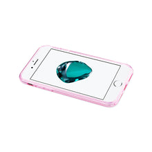 Reiko REIKO IPHONE 7 SHINE GLITTER SHIMMER HYBRID CASE IN PINK