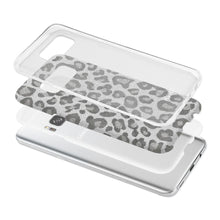 Reiko REIKO SAMSUNG GALAXY S8 EDGE/ S8 PLUS SHINE GLITTER SHIMMER LEOPARD HYBRID CASE IN SILVER