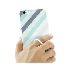 Reiko iPhone 6/6S Plus 5.5IN Design TPU case with Ring Holder&Stri style