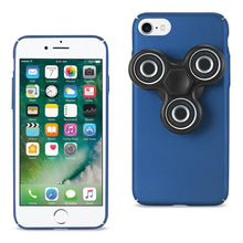 Reiko REIKO IPHONE 7/ 6/ 6S CASE WITH LED FIDGET SPINNER CLIP ON IN NAVY