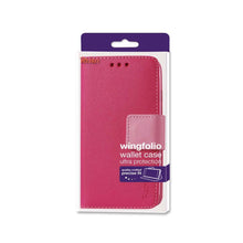 Reiko Wallet Case 3 In 1 For Alcatel Onetouch Pop Astro Hot Pink With Interior Leather-Like Material & Polymer Cover