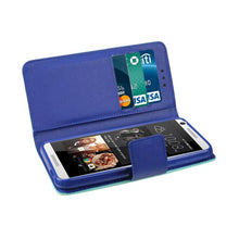 Reiko Wallet Case 3 In 1 For HTC Desire 626 Green With Interior Leather-Like Material And Polymer Cover