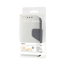 Reiko Wallet Case 3 In 1 For LG Ls740 White With Interior Leather-Like Material And Polymer Cover