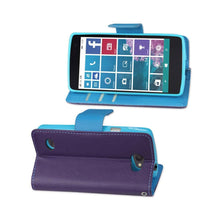 Reiko Fitting Case LG Lancet Vw820 Purple With Interior Leather-Like Material And Polymer Cover