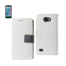 Reiko Fitting Case LG Lancet Vw820 White With Interior Leather-Like Material And Polymer Cover