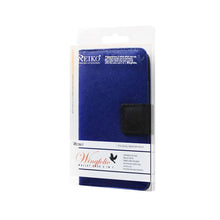 Reiko Wallet Case 3 In 1 Samsung Galaxy Alpha Sm-G850A/ G850F Navy With Interior Leather-Like Material And Polymer Cover