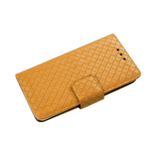Reiko Wallet Case 3 In 1 For Iphone5 Braided Pattern Yellow